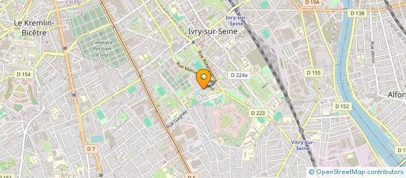 localisation de l'entreprise MONSIEUR TRISTAN VIAENE  IVRY-SUR-SEINE