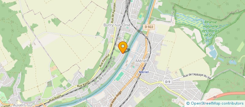 localisation de l'entreprise MONSIEUR TRISTAN VIANNE  BUTRY-SUR-OISE