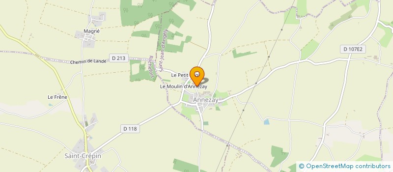 localisation de l'entreprise MONSIEUR TRISTAN VIDAL  ANNEZAY