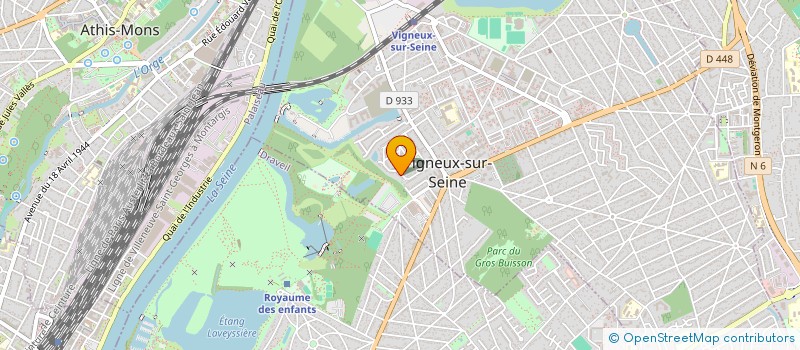 localisation de l'entreprise MONSIEUR TRISTAN VIGAN  VIGNEUX-SUR-SEINE