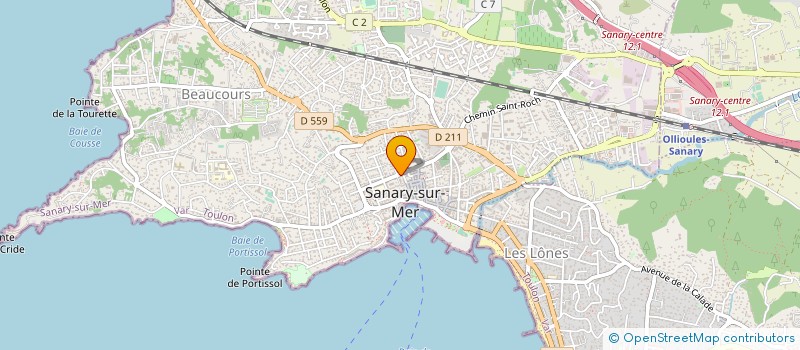 localisation de l'entreprise MONSIEUR TRISTAN VILLATA à SANARY-SUR-MER