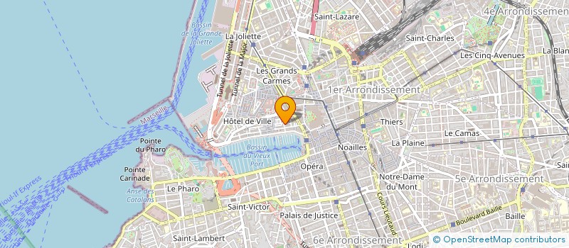 localisation de l'entreprise MONSIEUR TRISTAN VILLE à MARSEILLE