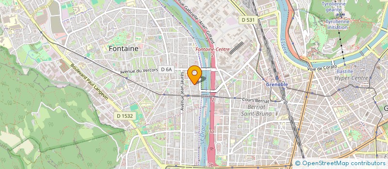 localisation de l'entreprise MONSIEUR TRISTAN VINCENT  FONTAINE