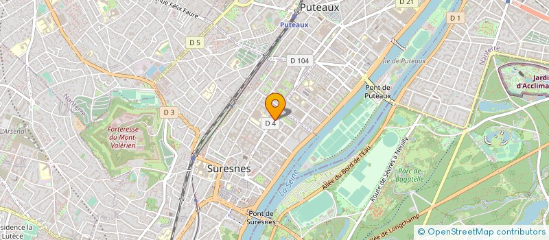 localisation de l'entreprise MONSIEUR TRISTAN VO THANH à SURESNES