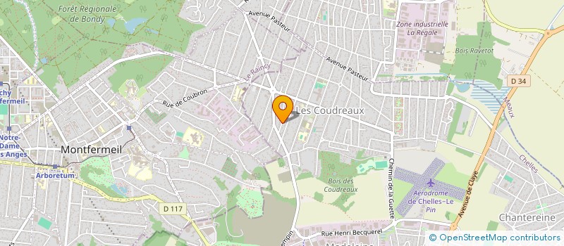 localisation de l'entreprise MONSIEUR TRISTAN VOIRON à CHELLES