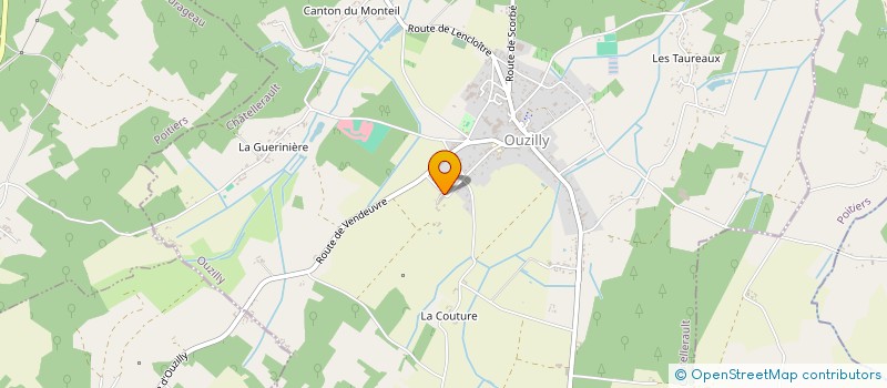 localisation de l'entreprise MONSIEUR TRISTAN VUILLEMIN  OUZILLY