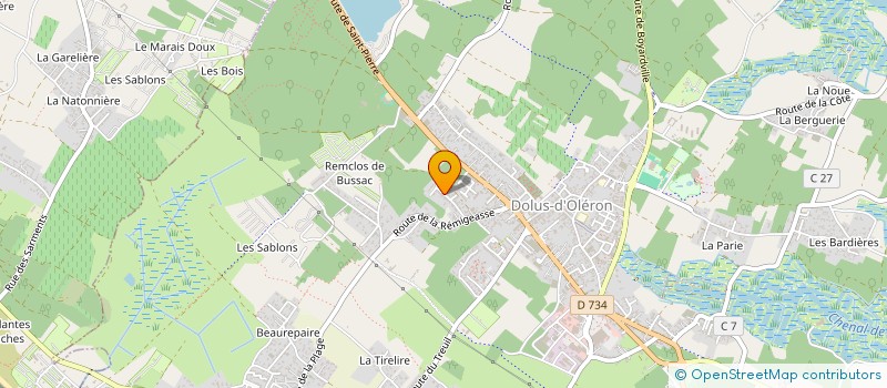 localisation de l'entreprise MONSIEUR TRISTAN-WILLIAM BROOD  DOLUS-D'OLERON