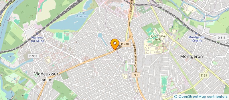 localisation de l'entreprise MONSIEUR TROFIM SASCO à VIGNEUX-SUR-SEINE