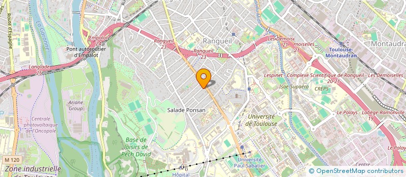 localisation de l'entreprise MONSIEUR TRONG-AN BUI  TOULOUSE