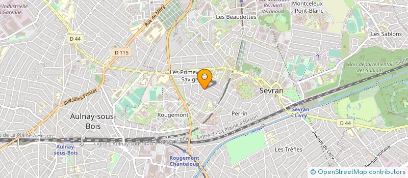 localisation de l'entreprise MONSIEUR TRONG KHANH NGUYEN à SEVRAN