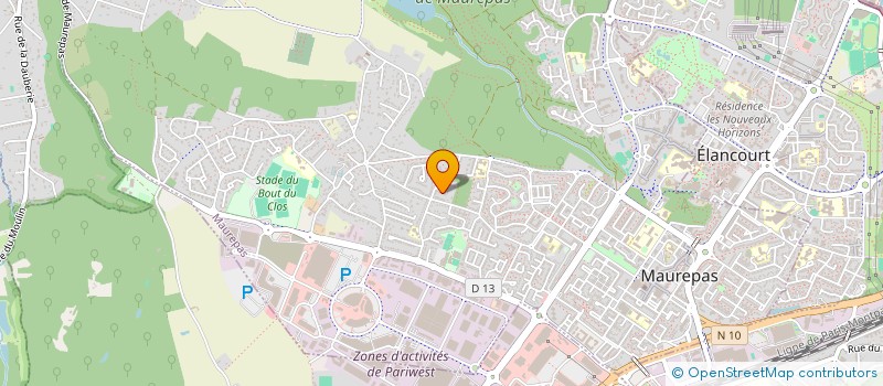 localisation de l'entreprise MONSIEUR TRONG VO THANH  MAUREPAS