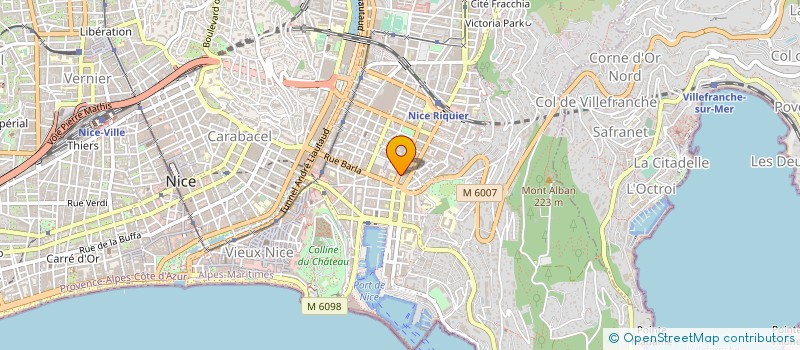 localisation de l'entreprise MONSIEUR TROUFIK EL BAHRI à NICE