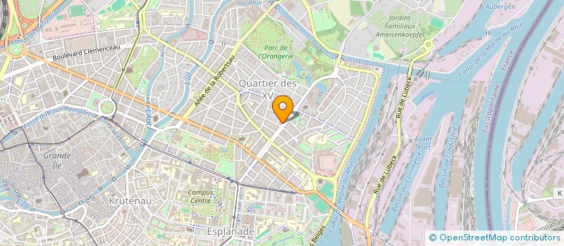 localisation de l'entreprise MONSIEUR TROY DAVIS à STRASBOURG