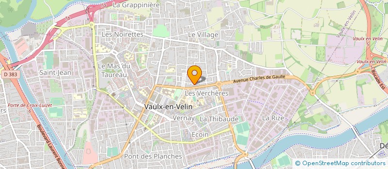 localisation de l'entreprise MONSIEUR TRUNG CHANH FRANCOIX VO à VAULX-EN-VELIN