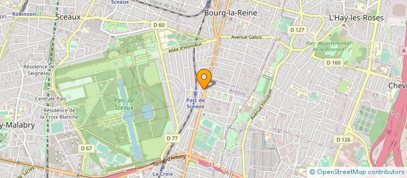 localisation de l'entreprise MONSIEUR TRUNG LAP NGUYEN à SCEAUX