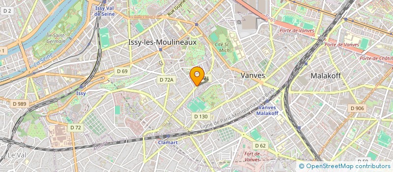 localisation de l'entreprise MONSIEUR TRUNG NGUYEN  ISSY-LES-MOULINEAUX