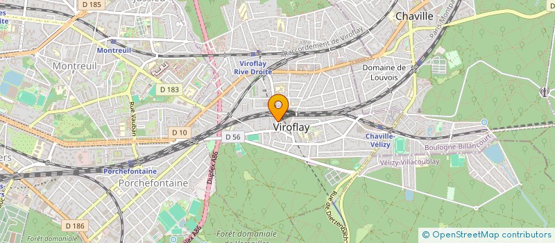 localisation de l'entreprise MONSIEUR TRUNG TRAN  VIROFLAY