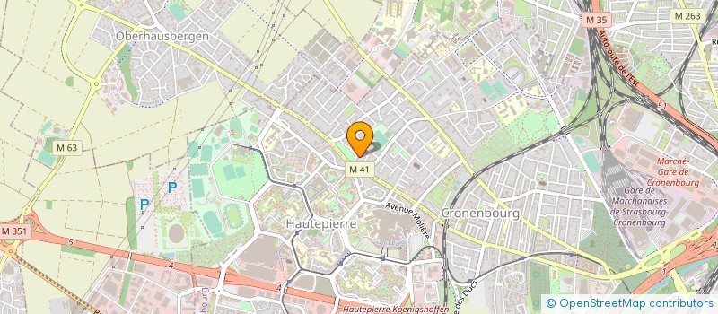 localisation de l'entreprise MONSIEUR TRY LIM à STRASBOURG