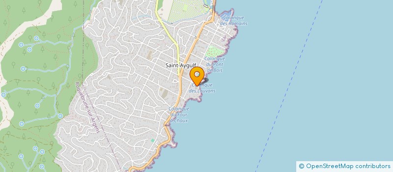 localisation de l'entreprise MONSIEUR TRYSTAN BARILLET à FREJUS