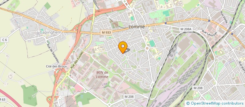 localisation de l'entreprise MONSIEUR TRYSTAN BOSSU à LILLE