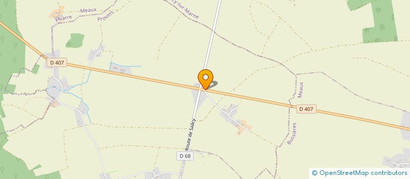 localisation de l'entreprise MONSIEUR TRYSTAN CHAUDEY  SAINT-CYR-SUR-MORIN