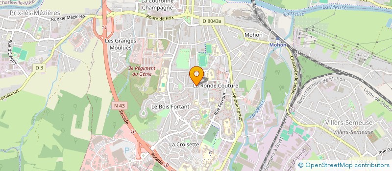 localisation de l'entreprise MONSIEUR TSEGAY SEBHATU SELU  CHARLEVILLE-MEZIERES