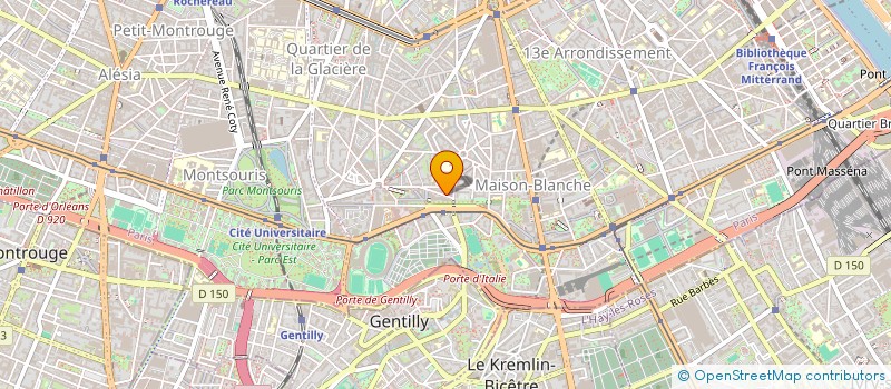 localisation de l'entreprise MONSIEUR TSERING KARLAG  PARIS