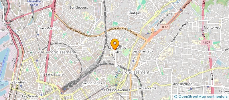 localisation de l'entreprise MONSIEUR TSHIALA CHANGACHANGA à MARSEILLE
