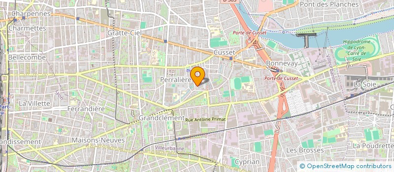 localisation de l'entreprise MONSIEUR TSHIBANGU MASUNGUNA  VILLEURBANNE