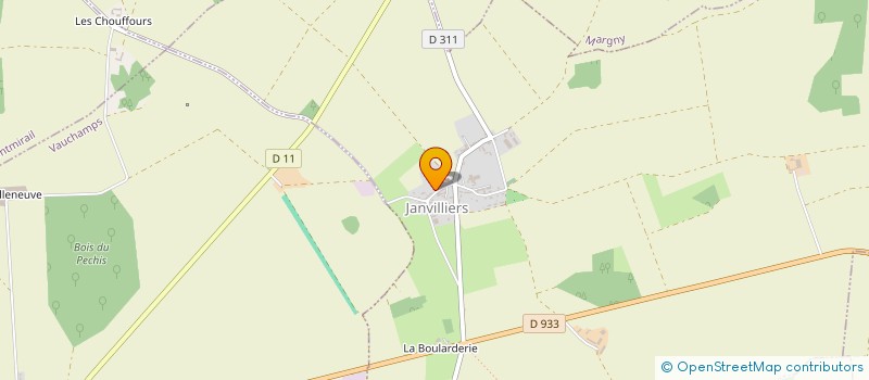 localisation de l'entreprise MONSIEUR TSHIKALA KIBINZA  JANVILLIERS