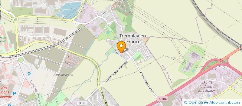 localisation de l'entreprise MONSIEUR TSHILETA MUSUNGU à TREMBLAY-EN-FRANCE