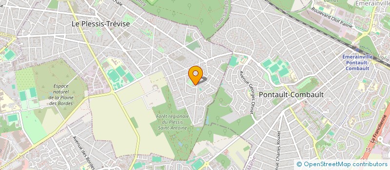 localisation de l'entreprise MONSIEUR TSHIWA MUPALA  LE PLESSIS-TREVISE