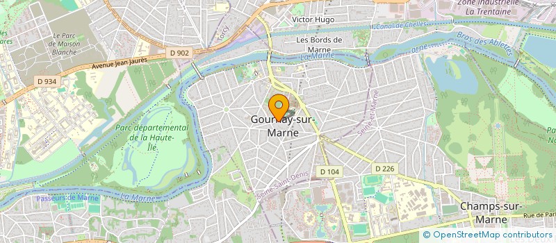 localisation de l'entreprise MONSIEUR TSI LY à GOURNAY-SUR-MARNE