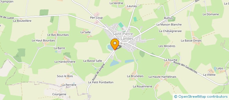 localisation de l'entreprise MONSIEUR TSIKY-LY RAKOTO-RAFARALAHY  SAINT-PIERRE-DES-LANDES