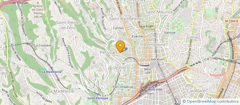 localisation de l'entreprise MONSIEUR TSIMIAMBOLAHY KALEBA RAZAKAMAHEFASOANIRINA à NICE
