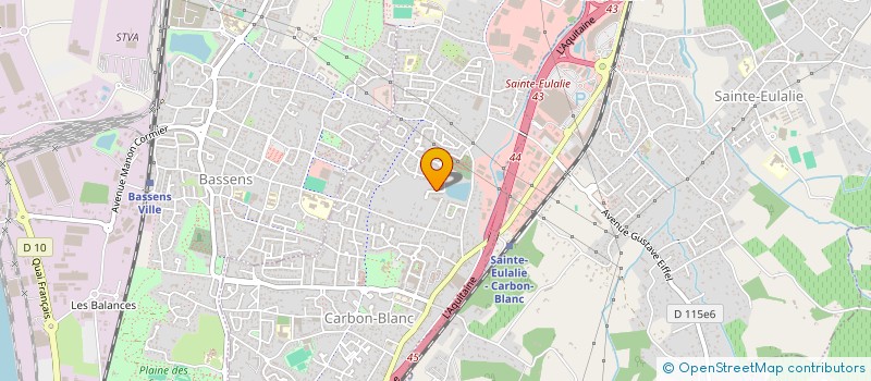 localisation de l'entreprise MONSIEUR TSIRY RAZAFINDRABE  PESSAC