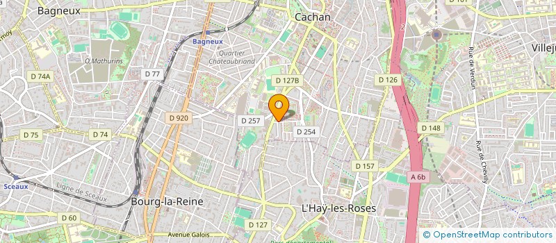 localisation de l'entreprise MONSIEUR TSITOHAINA RAKOTOMALALA  CACHAN