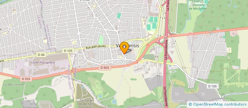 localisation de l'entreprise MONSIEUR TSRERING JAMPHAL  VILLEPARISIS