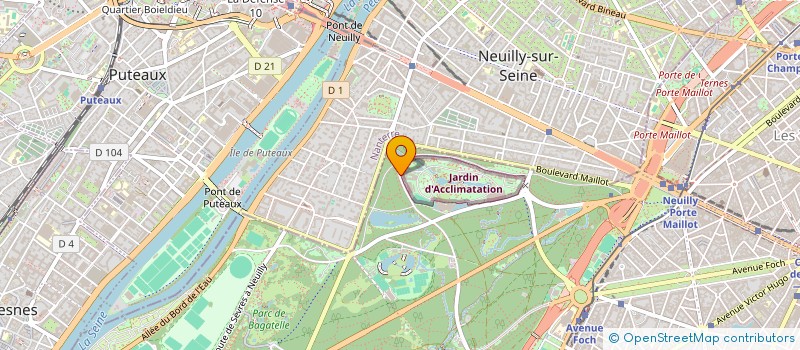 localisation de l'entreprise MONSIEUR TSUNEO KOMORI  PARIS