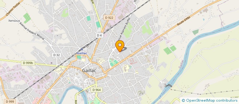 localisation de l'entreprise MONSIEUR TTAJA FOUAD à GAILLAC