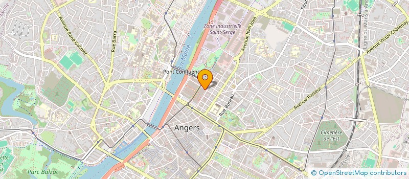 localisation de l'entreprise MONSIEUR TUAN FLEURY à ANGERS