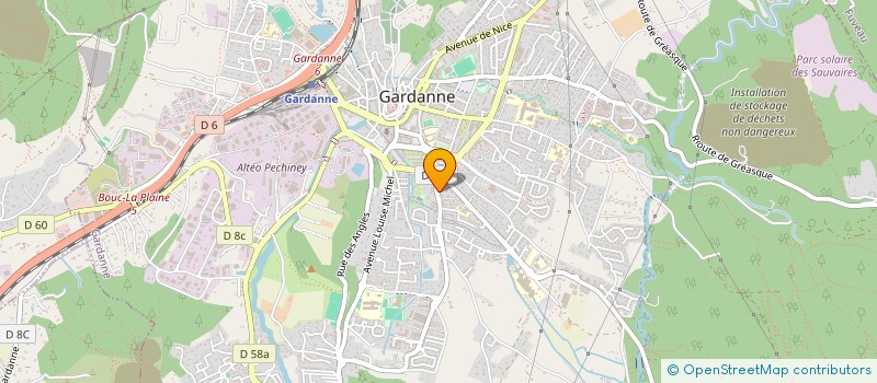 localisation de l'entreprise MONSIEUR TUAN HAI VIRAPHONG  GARDANNE
