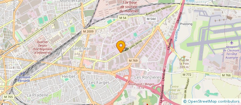 localisation de l'entreprise MONSIEUR TUAN-HOANG NGUYEN  CLERMONT-FERRAND