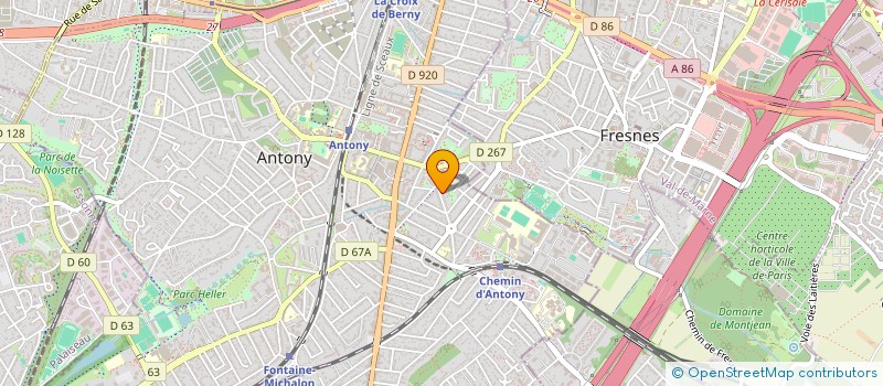 localisation de l'entreprise MONSIEUR TUAN MINH DINH XUAN à ANTONY