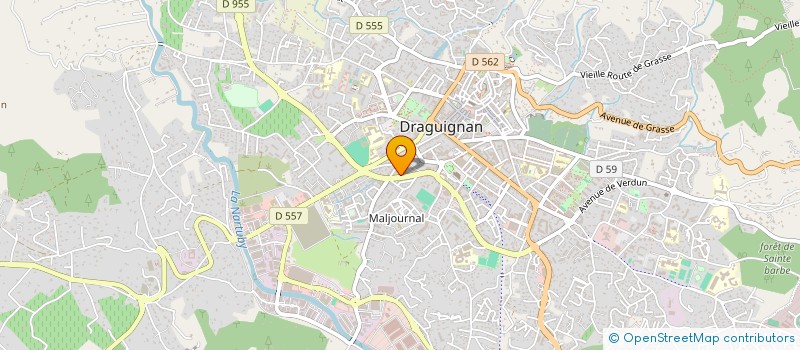 localisation de l'entreprise MONSIEUR TUAN NGUYEN  DRAGUIGNAN