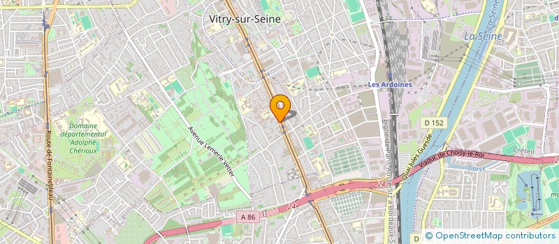 localisation de l'entreprise MONSIEUR TUAN PHAM à BOURG-LA-REINE