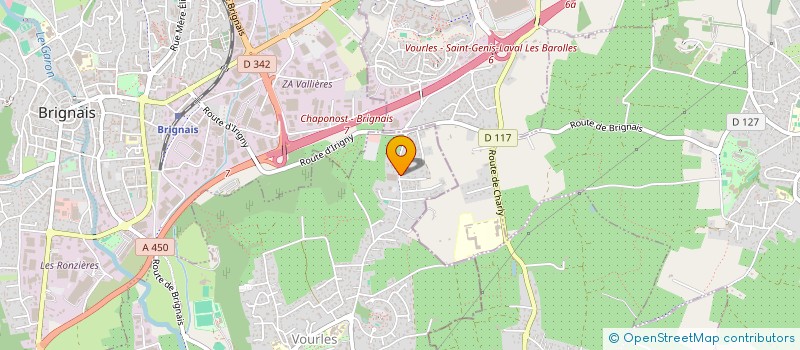 localisation de l'entreprise MONSIEUR TUAN QUANG  VOURLES