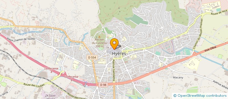 localisation de l'entreprise MONSIEUR TUAN-TU WEISS à HYERES