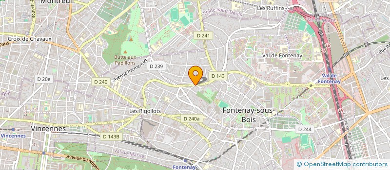 localisation de l'entreprise MONSIEUR TUDOR-ALEXANDRU PETRESCU à FONTENAY-SOUS-BOIS