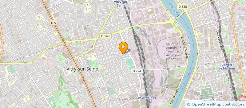 localisation de l'entreprise MONSIEUR TUDOR ANDRITCHI à VITRY-SUR-SEINE